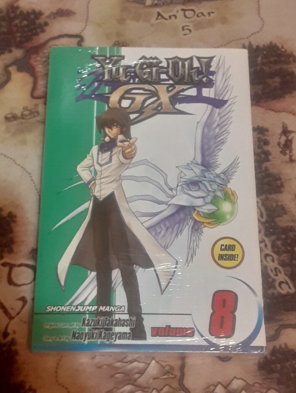 Yu-Gi-Oh! GX Volume 8 new with card. Still sealed. Never opened =0